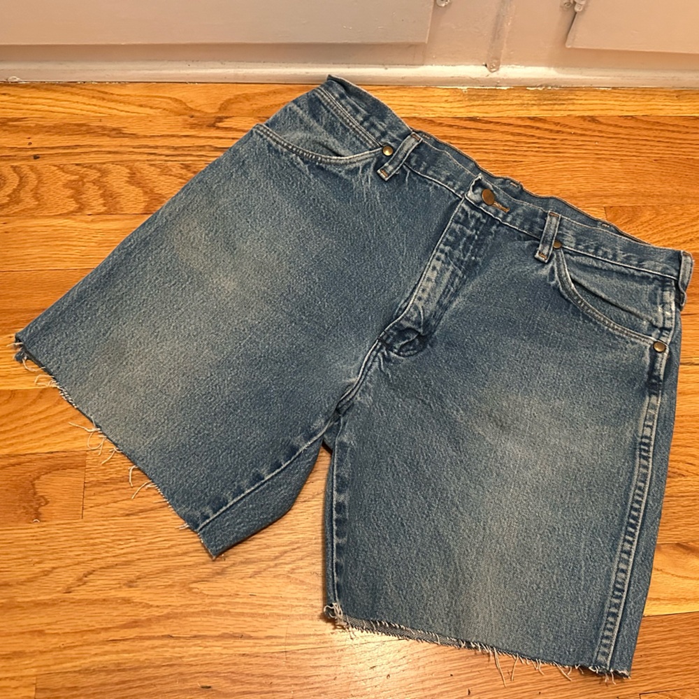 wrangler jean shorts